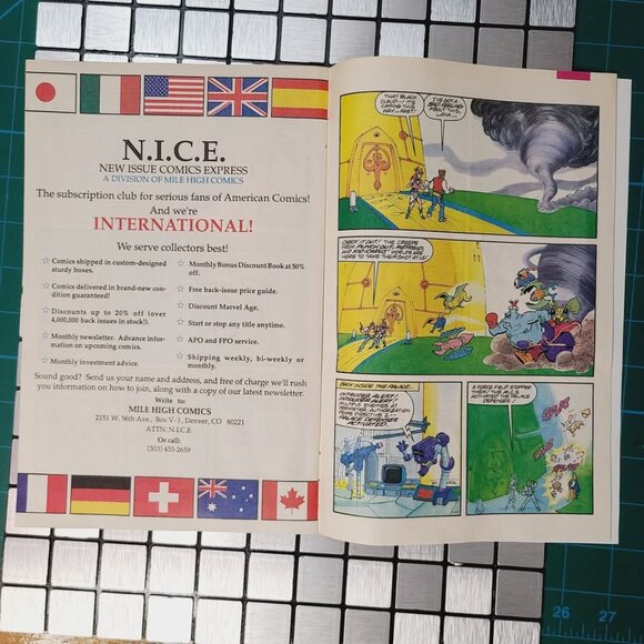 Super Mario Bros. #4 Valiant Comics Nintendo 1991 Video Game - Picture 5 of 5